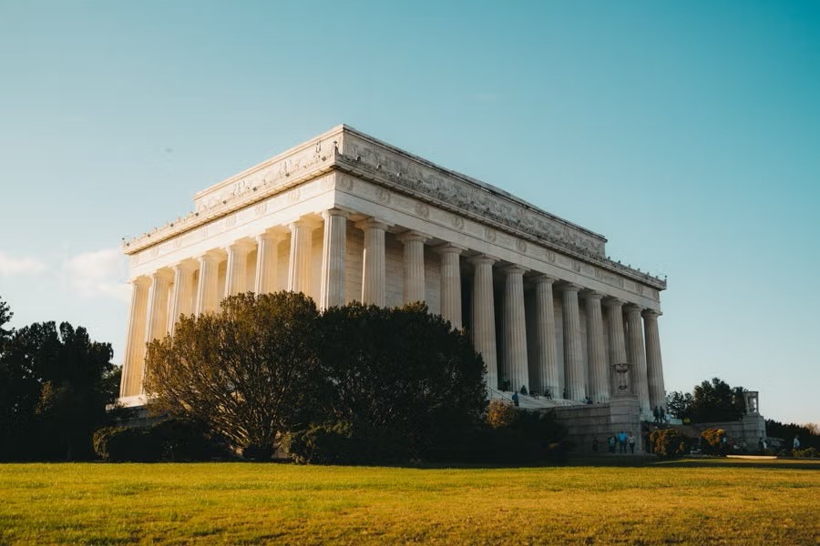 The Lincoln Memorial in Washington, D.C.